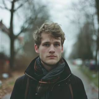 Portrait of Joe Armstrong, a trading platform team member and expert